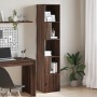 Estantería de madera de ingeniería marrón roble 40x36x189 cm de , Librerías y estanterías - Ref: Foro24-848247, Precio: 92,49...