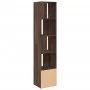 Estantería de madera de ingeniería marrón roble 40x36x189 cm de , Librerías y estanterías - Ref: Foro24-848247, Precio: 91,08...