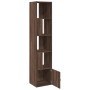 Estantería de madera de ingeniería marrón roble 40x36x189 cm de , Librerías y estanterías - Ref: Foro24-848247, Precio: 92,49...