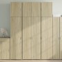 Aparador alto madera de ingeniería roble Sonoma 80x42,5x249 cm de , Aparadores - Ref: Foro24-3281366, Precio: 279,59 €, Descu...