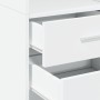 Aparador de madera de ingeniería blanco 40x42,5x185 cm de , Aparadores - Ref: Foro24-3281441, Precio: 133,44 €, Descuento: %