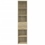 Aparador de madera de ingeniería roble Sonoma 40x42,5x185 cm de , Aparadores - Ref: Foro24-3281443, Precio: 128,93 €, Descuen...