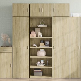 Aparador alto madera de ingeniería roble Sonoma 70x41x185 cm de , Aparadores - Ref: Foro24-3281689, Precio: 124,92 €, Descuen...