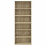 Aparador alto madera de ingeniería roble Sonoma 70x41x185 cm de , Aparadores - Ref: Foro24-3281689, Precio: 124,92 €, Descuen...