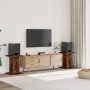 Soportes altavoces 2 uds madera roble ahumado 30x30x60 cm de , Soportes para altavoces - Ref: Foro24-852658, Precio: 54,95 €,...