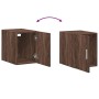 Armario de pared madera ingeniería marrón roble 30x42,5x40 cm de , Aparadores - Ref: Foro24-846095, Precio: 36,81 €, Descuent...