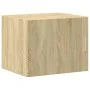 Armario de pared madera ingeniería roble Sonoma 50x42,5x40 cm de , Aparadores - Ref: Foro24-846112, Precio: 47,96 €, Descuent...
