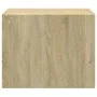 Armario de pared madera ingeniería roble Sonoma 50x42,5x40 cm de , Aparadores - Ref: Foro24-846112, Precio: 47,96 €, Descuent...