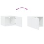 Armario de pared madera de ingeniería blanco 50x42,5x40 cm de , Aparadores - Ref: Foro24-846110, Precio: 52,88 €, Descuento: %