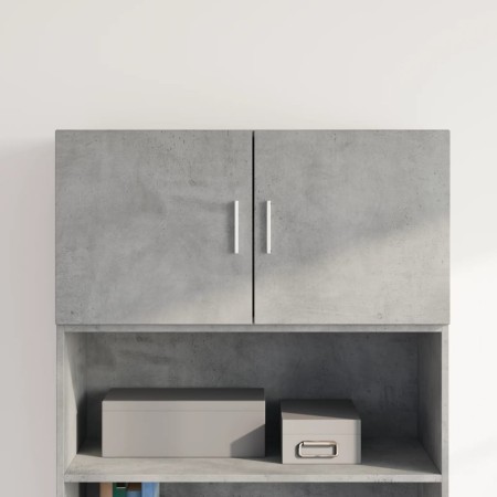 Armario de pared madera ingeniería gris hormigón 80x42,5x40 cm de , Aparadores - Ref: Foro24-846127, Precio: 67,92 €, Descuen...