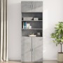 Armario de pared madera ingeniería gris hormigón 80x42,5x40 cm de , Aparadores - Ref: Foro24-846127, Precio: 67,92 €, Descuen...