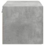 Armario de pared madera ingeniería gris hormigón 80x42,5x40 cm de , Aparadores - Ref: Foro24-846127, Precio: 67,92 €, Descuen...