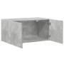 Armario de pared madera ingeniería gris hormigón 80x42,5x40 cm de , Aparadores - Ref: Foro24-846127, Precio: 67,92 €, Descuen...