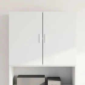 Armario de pared madera de ingeniería blanco 80x42,5x64 cm de , Aparadores - Ref: Foro24-846131, Precio: 67,51 €, Descuento: %