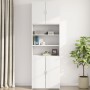 Armario de pared madera de ingeniería blanco 80x42,5x64 cm de , Aparadores - Ref: Foro24-846131, Precio: 70,76 €, Descuento: %