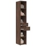 Aparador de madera de ingeniería marrón roble 30x42,5x185 cm de , Aparadores - Ref: Foro24-846242, Precio: 100,09 €, Descuent...