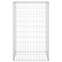 Muro de gaviones con cubiertas acero galvanizado 60x50x100 cm de vidaXL, Paneles de vallas - Ref: Foro24-147812, Precio: 52,6...