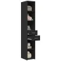 Aparador de madera de ingeniería negro 30x42,5x185 cm de , Aparadores - Ref: Foro24-846237, Precio: 101,31 €, Descuento: %
