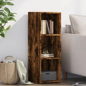 Aparador de madera de ingeniería roble ahumado 30x41x93 cm de , Aparadores - Ref: Foro24-846345, Precio: 44,44 €, Descuento: %