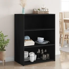 Aparador de madera de ingeniería negro 70x41x93 cm de , Aparadores - Ref: Foro24-846370, Precio: 66,17 €, Descuento: %