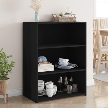 Aparador de madera de ingeniería negro 70x41x93 cm de , Aparadores - Ref: Foro24-846370, Precio: 67,06 €, Descuento: %