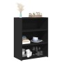 Aparador de madera de ingeniería negro 70x41x93 cm de , Aparadores - Ref: Foro24-846370, Precio: 67,06 €, Descuento: %