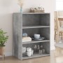 Aparador madera de ingeniería gris hormigón 70x41x93 cm de , Aparadores - Ref: Foro24-846372, Precio: 59,92 €, Descuento: %