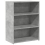 Aparador madera de ingeniería gris hormigón 70x41x93 cm de , Aparadores - Ref: Foro24-846372, Precio: 59,92 €, Descuento: %