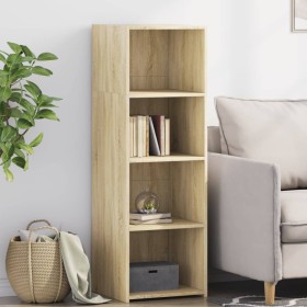 Aparador alto madera de ingeniería roble Sonoma 40x41x124 cm de , Aparadores - Ref: Foro24-846385, Precio: 58,00 €, Descuento: %