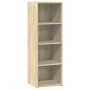 Aparador alto madera de ingeniería roble Sonoma 40x41x124 cm de , Aparadores - Ref: Foro24-846385, Precio: 58,00 €, Descuento: %
