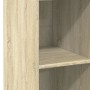 Aparador alto madera de ingeniería roble Sonoma 40x41x124 cm de , Aparadores - Ref: Foro24-846385, Precio: 58,00 €, Descuento: %