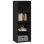 Aparador alto madera ingeniería negro 45x41x124 cm de , Aparadores - Ref: Foro24-846391, Precio: 67,01 €, Descuento: %