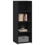 Aparador alto madera ingeniería negro 45x41x124 cm de , Aparadores - Ref: Foro24-846391, Precio: 67,91 €, Descuento: %