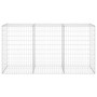 Muro de gaviones con cubiertas acero galvanizado 200x60x100 cm de vidaXL, Paneles de vallas - Ref: Foro24-147815, Precio: 105...