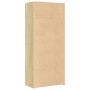 Aparador de madera de ingeniería roble Sonoma 80x42,5x185 cm de , Aparadores - Ref: Foro24-3281436, Precio: 198,63 €, Descuen...