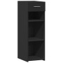 Aparador de madera de ingeniería negro 40x42,5x93 cm de , Aparadores - Ref: Foro24-846307, Precio: 52,49 €, Descuento: %