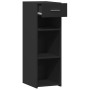 Aparador de madera de ingeniería negro 40x42,5x93 cm de , Aparadores - Ref: Foro24-846307, Precio: 52,49 €, Descuento: %