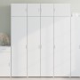 Aparador alto madera de ingeniería blanco 80x42,5x185 cm de , Aparadores - Ref: Foro24-3281434, Precio: 221,18 €, Descuento: %
