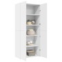 Aparador alto madera de ingeniería blanco 80x42,5x185 cm de , Aparadores - Ref: Foro24-3281434, Precio: 221,18 €, Descuento: %