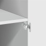 Aparador alto madera de ingeniería blanco 80x42,5x185 cm de , Aparadores - Ref: Foro24-3281434, Precio: 221,18 €, Descuento: %