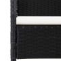Sillas de jardín con cojines crema 2 uds ratán sintético negro de , Sillas de jardín - Ref: Foro24-318724, Precio: 98,82 €, D...