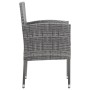 Sillas de jardín con cojines grises 2 uds ratán sintético gris de , Sillas de jardín - Ref: Foro24-318705, Precio: 88,23 €, D...
