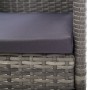 Sillas de jardín con cojines grises 2 uds ratán sintético gris de , Sillas de jardín - Ref: Foro24-318705, Precio: 88,23 €, D...