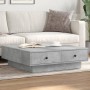 Mesa de centro madera de ingeniería gris hormigón 90x90x28 cm de , Mesas de centro - Ref: Foro24-848090, Precio: 107,27 €, De...