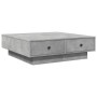 Mesa de centro madera de ingeniería gris hormigón 90x90x28 cm de , Mesas de centro - Ref: Foro24-848090, Precio: 107,27 €, De...