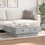 Mesa de centro madera de ingeniería gris hormigón 90x90x28 cm de , Mesas de centro - Ref: Foro24-848090, Precio: 107,27 €, De...