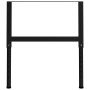 Estructura de banco de trabajo 2 uds metal 85x(69-95,5)cm negro de vidaXL, Patas para mesas - Ref: Foro24-147933, Precio: 68,...