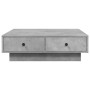 Mesa de centro madera de ingeniería gris hormigón 90x90x28 cm de , Mesas de centro - Ref: Foro24-848090, Precio: 107,27 €, De...