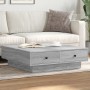 Mesa de centro madera de ingeniería gris Sonoma 90x90x28 cm de , Mesas de centro - Ref: Foro24-848092, Precio: 115,29 €, Desc...