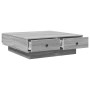 Mesa de centro madera de ingeniería gris Sonoma 90x90x28 cm de , Mesas de centro - Ref: Foro24-848092, Precio: 115,29 €, Desc...